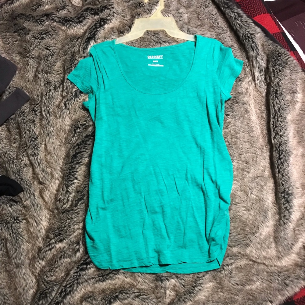Green Maternity Tee